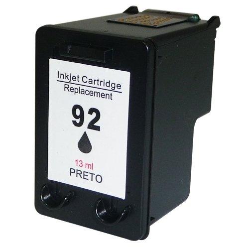Recarga de Cartucho de Tinta HP 92 Preto Recarga de Cartucho de Tinta HP 92 Preto